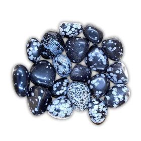 Hópehely Obszidián Ásvány Marokkő Nagy