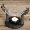 Antik Stílusú Buddha - "Om Kezek" Aromalámpa