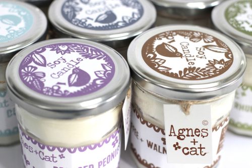 Szójagyertya Befőttes Üvegben - Rebarbara/220g