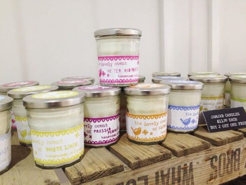 Szójagyertya Befőttes Üvegben - Rebarbara/220g