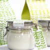 Szójagyertya Csatos Üvegben - Rebarbara/400g, ajándékcsomagolás