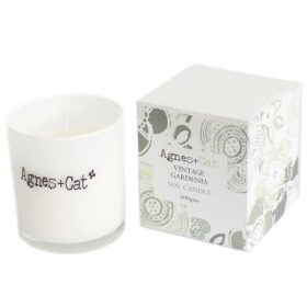   Votív Gyertya - Vintage Gardénia/200g, ajándékcsomagolás