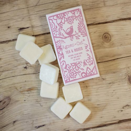 8 Natúr Szójaviasz - Tea és Rózsák