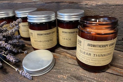 Aromaterápiás Szójagyertya 200g - Kreativitás