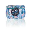 Dekorációs Szójagyertya Fém Tartóban- Matrjoska Baba - Dolly Blue