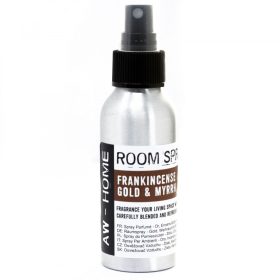 100ml Szobaparfüm - Arany, Tömjén és Mirhafű