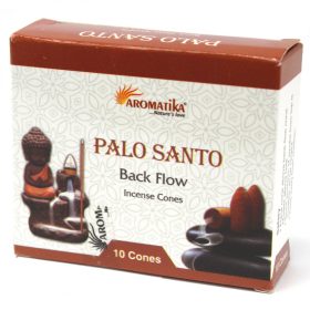   Aromatika "Folyékony Füst"- Palo Santo - Backflow füstölő kúp