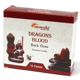   Aromatika "Folyékony Füst"- Sárkányvér - Backflow füstölő kúp