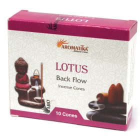   Aromatika  "Folyékony Füst"- Lótusz - Backflow füstölő kúp