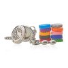 Aromaterápiás Karkötő - Macska és Virágok - 20mm