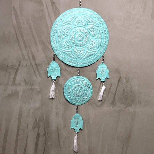 Alumínium Falidíszek - Buddha