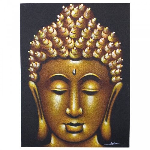 Buddha Festmény - Arany Homok