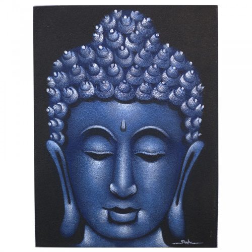 Buddha Festmény - Kék Homok