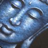 Buddha Festmény - Kék Brokát Hatás