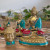 Bronz Buddha Szobor - Áldás - 15cm
