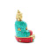 Bronz Buddha Szobor - Amitabha - 9.5 cm