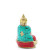 Bronz Buddha Szobor - Áldás - 7.5cm