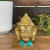 Bronz Buddha Szobor - Nagy Fej - 11.5 cm