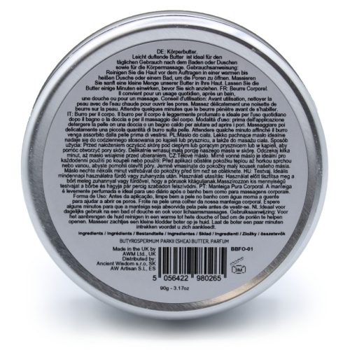 Illatos Shea Testvaj 90g - Kókusz