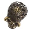 Vintage Bronz Koponya - Nagy