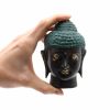 Közepes Antik Bronz Buddha Fej