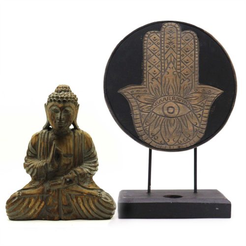 Buddha Feng Shui Együttes - Hamsa - Szürke