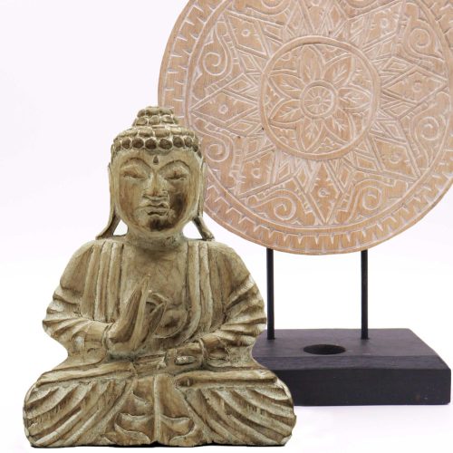 Buddha Feng Shui Együttes - Klasszikus Mandala - Natúr