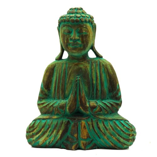 Buddha Feng Shui Együttes - Buddha Csomó - Zöld