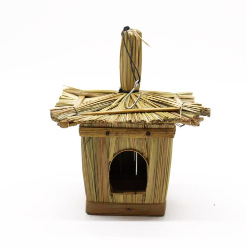 Kicsi Négyzetes Madáretető Tengerifűből 18x13cm
