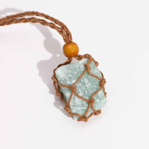 Ásvány Nyaklánczsinór 45cm - Barna