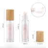 Roll-On Üvegcse 5ml - Rózsakvarc  - Bambusz  Kupak