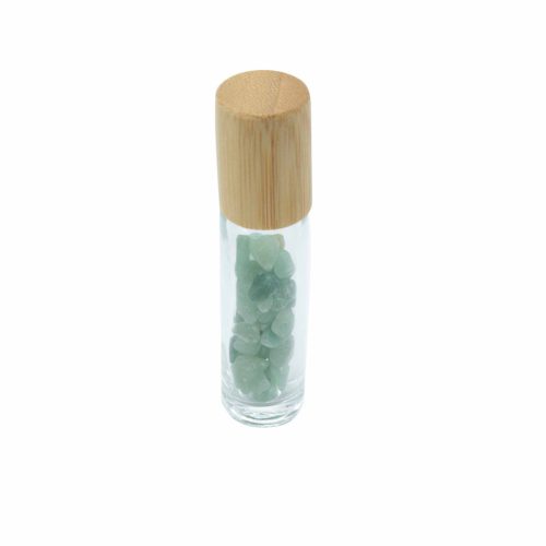 Roll-On Üvegcse 5ml - Aventurin - Bambusz  Kupak