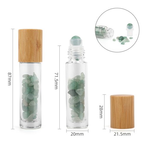 Roll-On Üvegcse 5ml - Aventurin - Bambusz  Kupak
