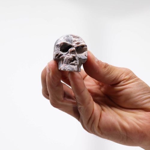 Kalcit Geóda - Koponya - (kb. 4.5cm)