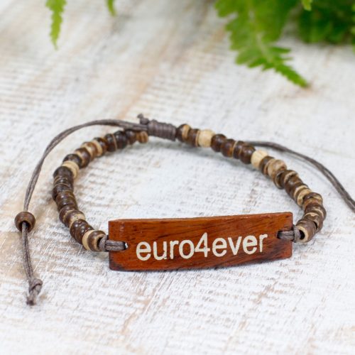 Kókusz Karkötők Szlogennel - Euro4Ever