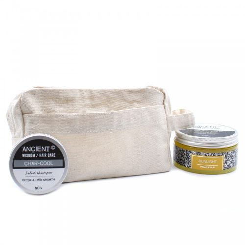 Natúr Pamutvászon Toalett Táska 10 oz - Klasszikus