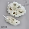 Egyiptomi Luffa Gyapot Zsinórral- Nem Tömörített - 8-12cm