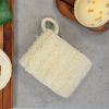 Egyiptomi Luffa Gyapot Zsinórral- Nem Tömörített - 8-12cm