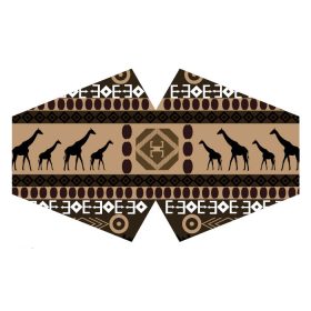 Mosható Maszk - Afrikai Tribal (Felnőtt)