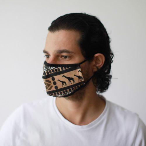 Mosható Maszk - Afrikai Tribal (Felnőtt)