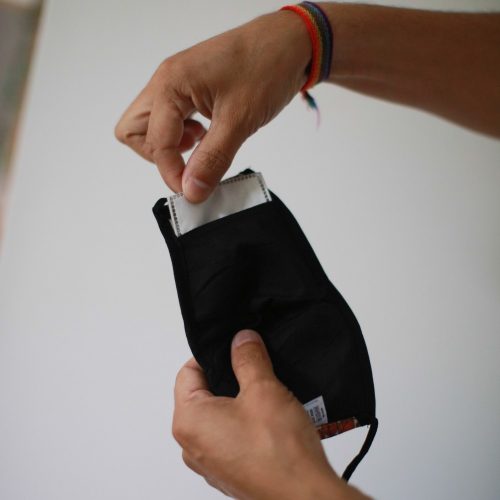 Mosható Maszk - Színes Koponya (Felnőtt)