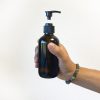 48 x 250ml Jantár Üveg Pumpával