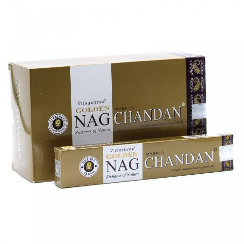 15g Golden Nag Füstölőpálcikák- Chandan