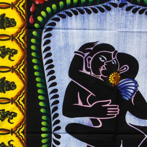 Kézi Festésű Pamut Falidísz - Kamasutra