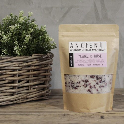 Himalája Fürdősó Keverék 500g - Érzéki- Ylang-Ylang és Kókusz