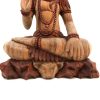 Kézműves Buddha Szobor - Shiva Kobrával - 50cm
