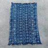 Kézműves Indigó Ágytakaró - 170x120cm - Desi Minták