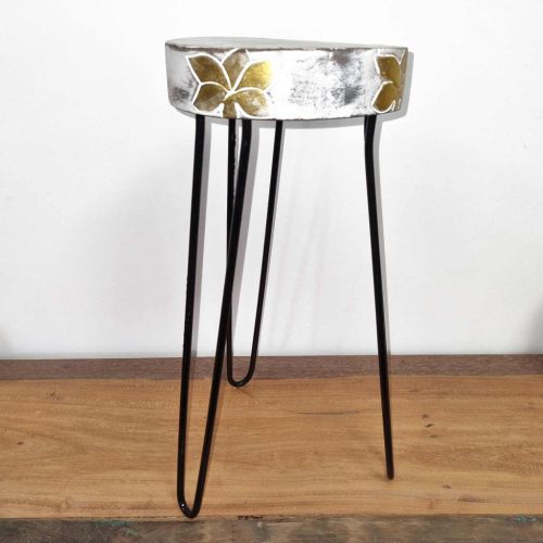 Sámánfa Virágállvány - Fehér Súrolt