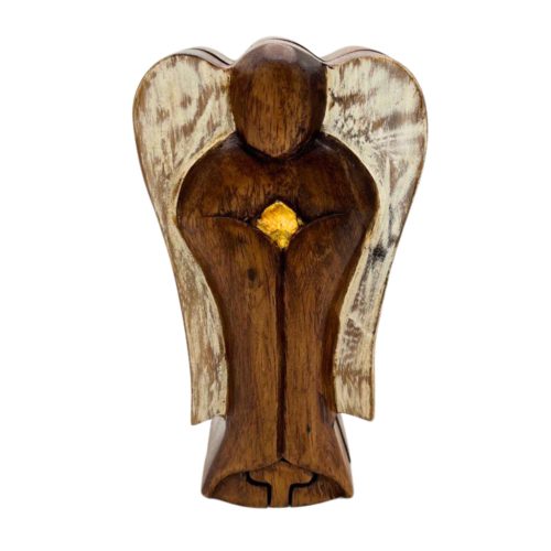 Hati-Hati Angyal Titokdoboz - Szeretet - 14cm