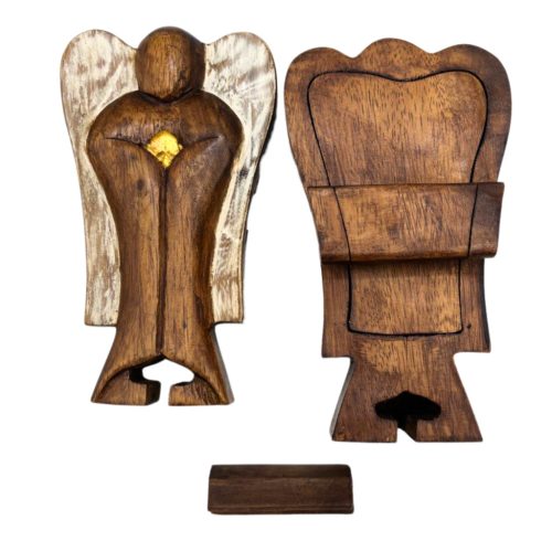 Hati-Hati Angyal Titokdoboz - Szeretet - 14cm